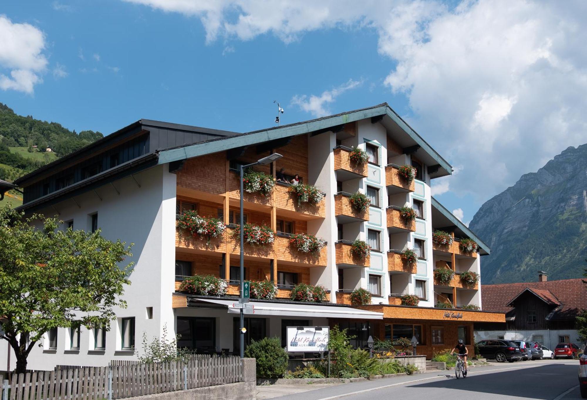 Hotel Kanisfluh Mellau Eksteriør bilde